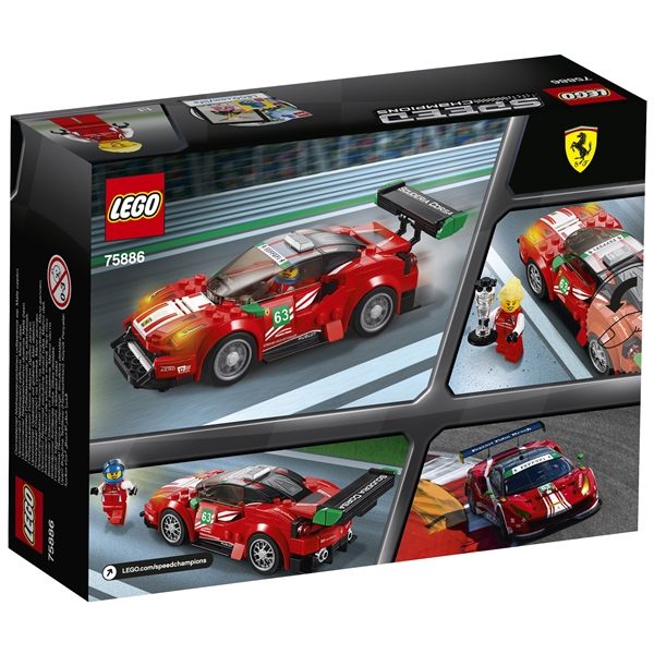 75886 LEGO Speed Ferrari 488 GT3 Scuderia Corsa (Bild 2 av 3)