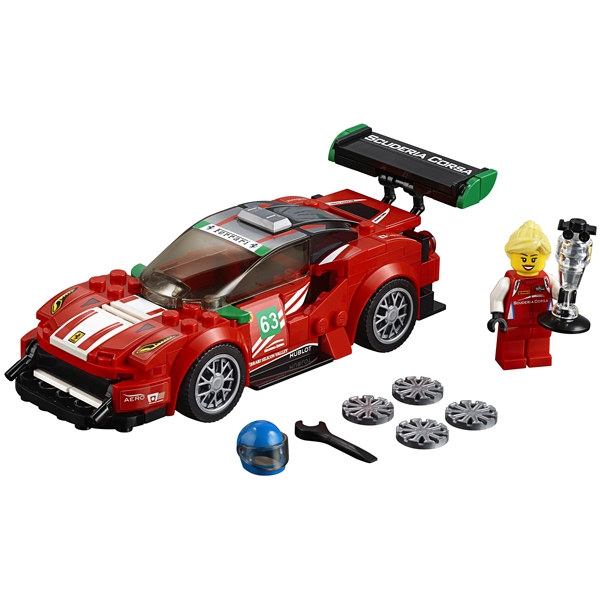75886 LEGO Speed Ferrari 488 GT3 Scuderia Corsa (Bild 3 av 3)
