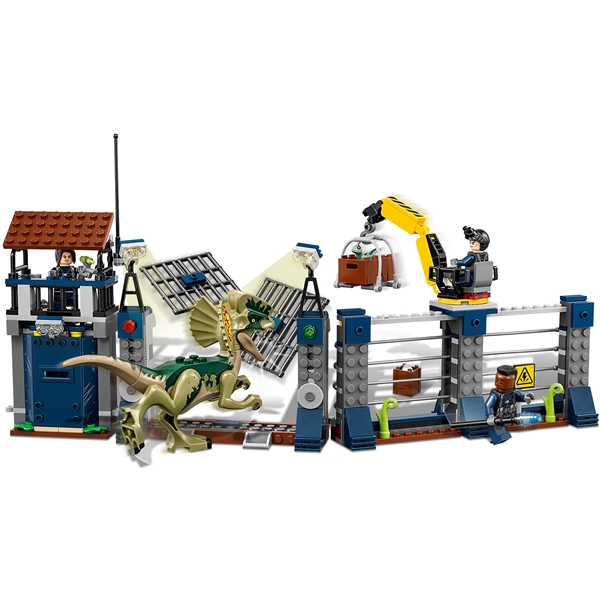 75931 LEGO Jurassic Dilophosaurus Stationsattack (Bild 5 av 6)