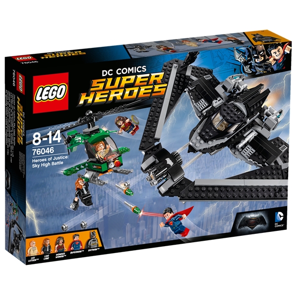 76046 LEGO Rättvisans hjältar höghöjdsstrid (Bild 1 av 3)