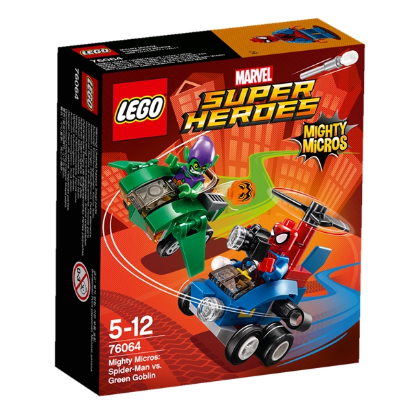 76064 LEGO Spindelmannen Green Goblin (Bild 1 av 3)