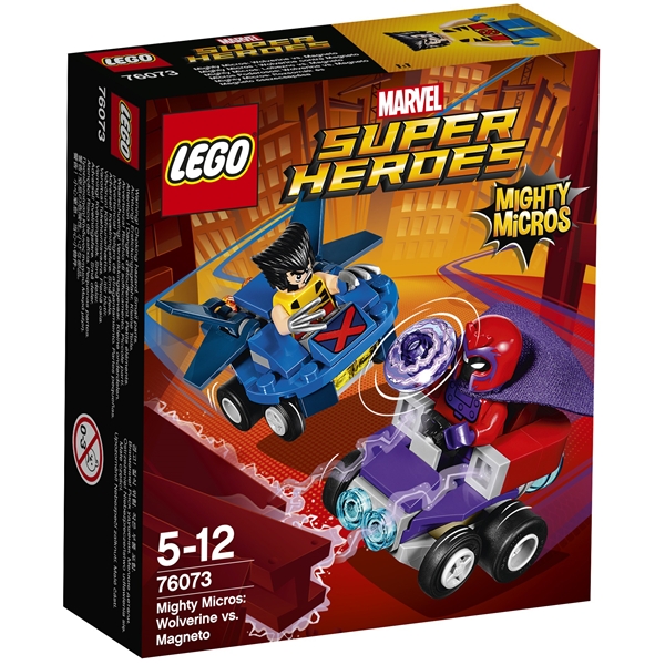 76073 LEGO Super Heroes Wolverine Magneto (Bild 1 av 5)