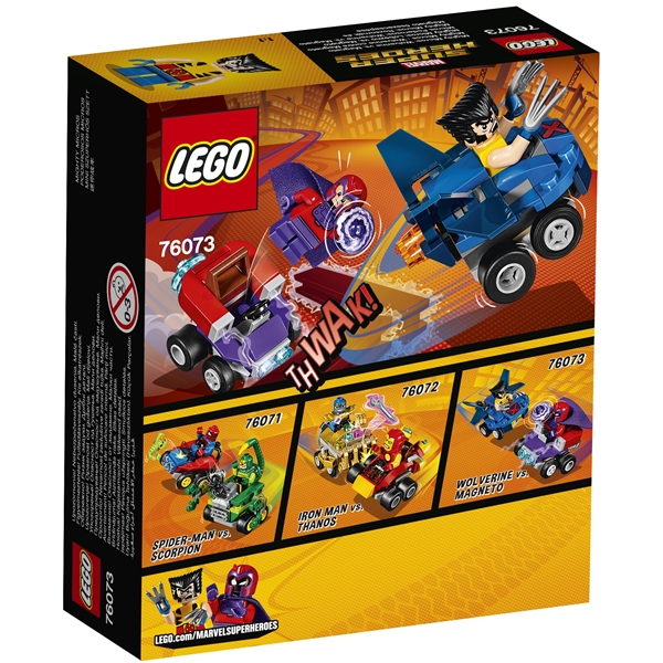 76073 LEGO Super Heroes Wolverine Magneto (Bild 2 av 5)