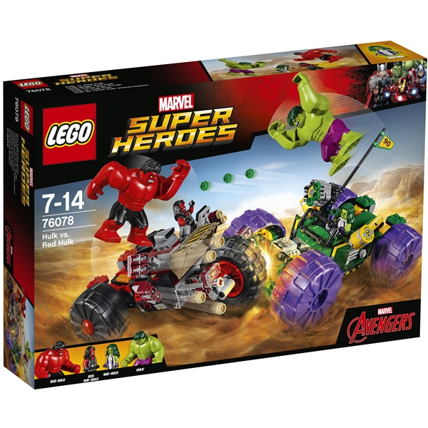 76078 LEGO Super Heroes Hulk Red Hulk (Bild 1 av 7)