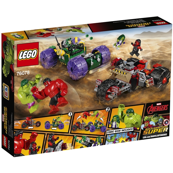 76078 LEGO Super Heroes Hulk Red Hulk (Bild 2 av 7)