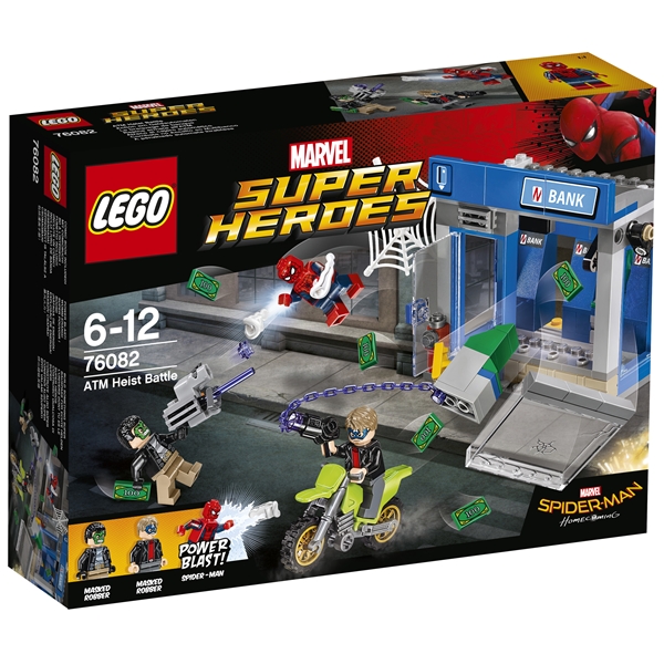 76082 LEGO Super Heroes Spider-Man Bankomatkupp (Bild 1 av 7)