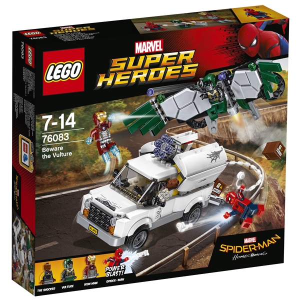 76083 LEGO Super Heroes Spider-Man Varning (Bild 1 av 7)