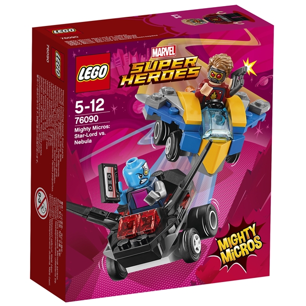 76090 LEGO Super Mighty Micros StarLord/Nebula (Bild 1 av 3)