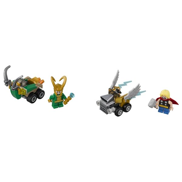 76091 LEGO Super Heroes Mighty Micros Thor/Loki (Bild 3 av 3)