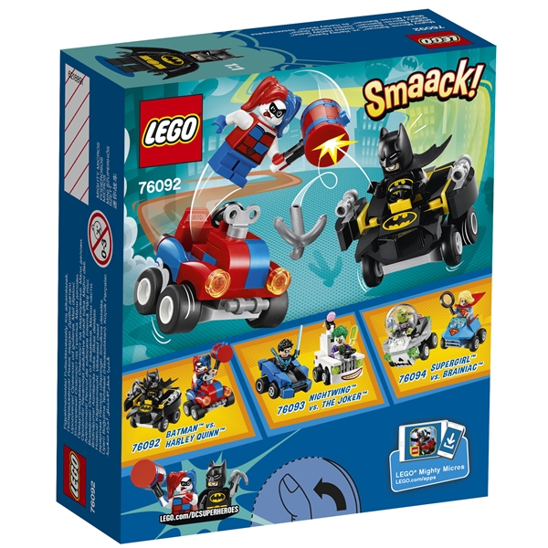 76092 LEGO Mighty Micros Batman/Harley Quinn (Bild 2 av 3)