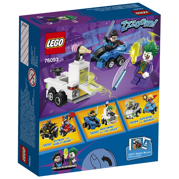 76093 LEGO Mighty Micros Nightwing /The Joker (Bild 2 av 3)