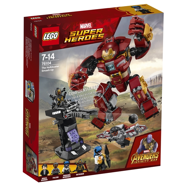 76104 LEGO Super Heroes Hulkbuster Smash-Up (Bild 1 av 3)