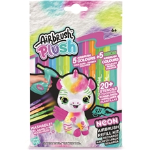 Airbrush Plush Refill Neon Kit x 10 marks
