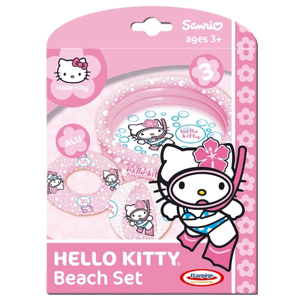 Hello Kitty Sim Set (Pool, Badboll och Badring) (Bild 2 av 5)