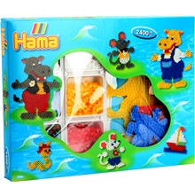 Hama Pärlset 3726 - Flodhäst mm