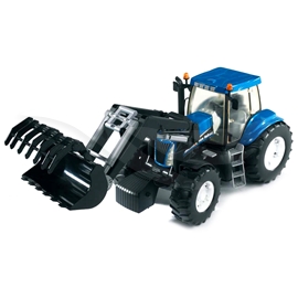 Bruder 3021 New Holland - Grävmaskin
