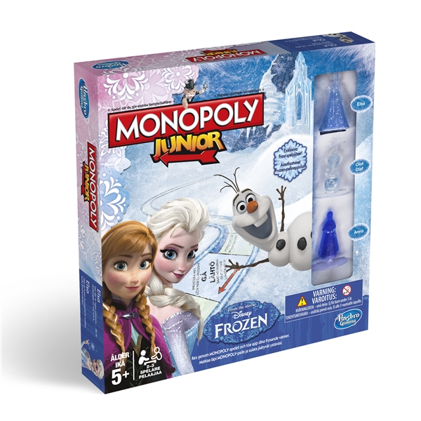 Monopol Disney Frozen Junior (Bild 1 av 2)