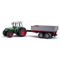Bruder 2104 Fendt Traktor m Släp