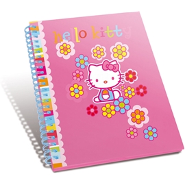 Hello Kitty Flower Anteckningsbok A5