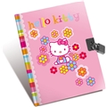 Hello Kitty Flower Dagbok m lås