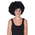 Halloween Svart Afroperuk
