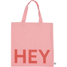 Design Letters Tote Bag Soft Red