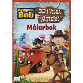 Byggare Bob Vilda Västern målarbok