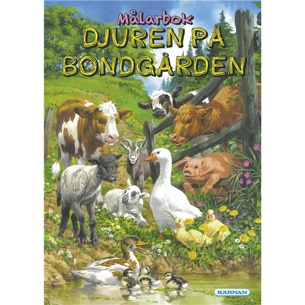 Bondgårdens Djur målarbok (Bild 1 av 2)