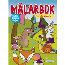 Målarbok för de yngsta