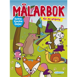 Målarbok för de yngsta