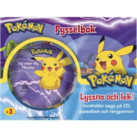 Pokémon lyssna-och-lek pysselpaket