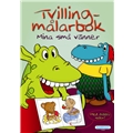Tvillingmålarbok - Mina Små Vänner