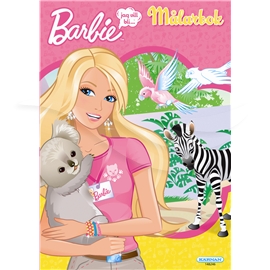 Barbie Jag Vill Bli - Målarbok