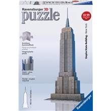 Pusselbyggnad 3D - Empire State Building