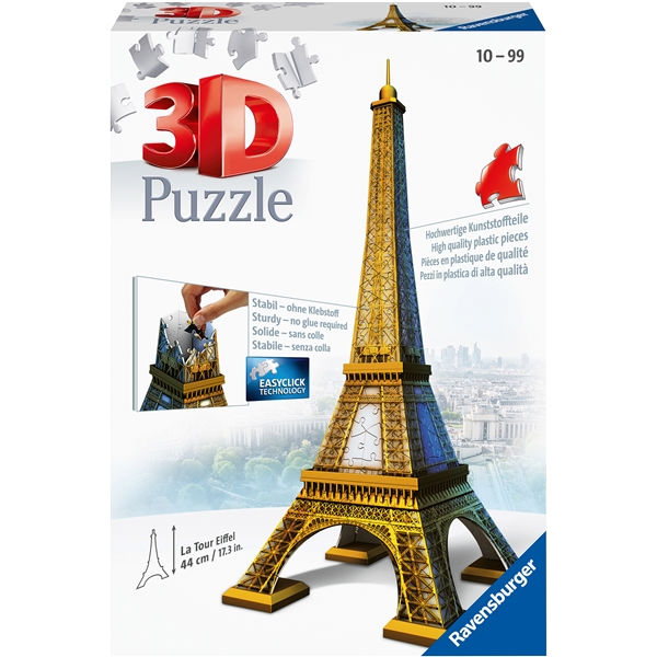 Pussel 3D Eiffeltornet (Bild 1 av 7)