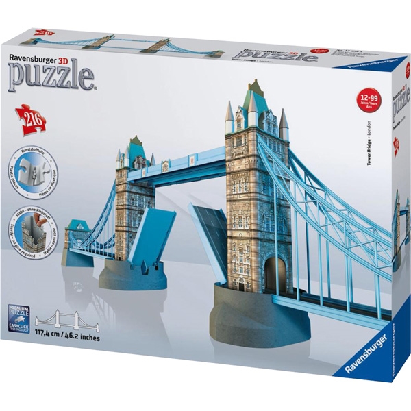 Pusselbyggnad 3D - Tower Bridge (Bild 1 av 3)