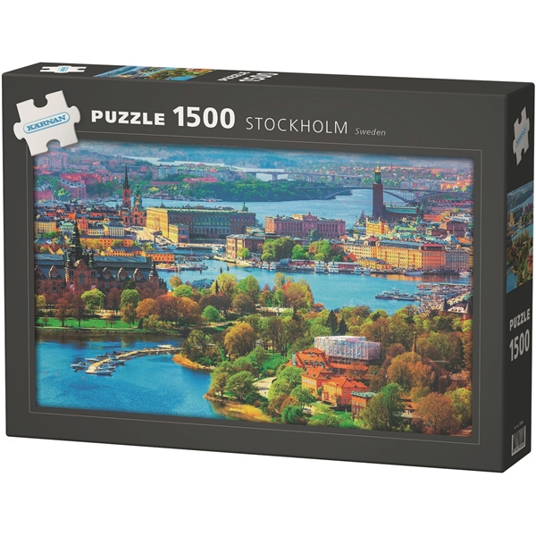 Pussel Stockholm, Sweden 1500 bitar