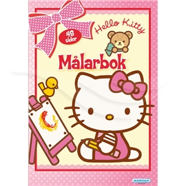 Målarbok Hello Kitty, 48 sidor