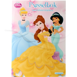 Pysselbok Disney Prinsessor, lila