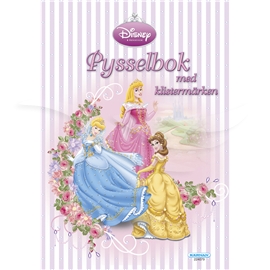 Pysselbok Disney Prinsessor, randig