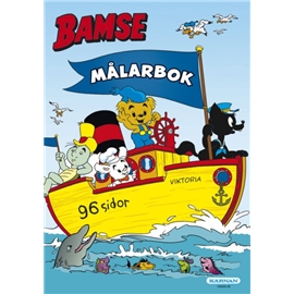 Bamses Stora Målarbok