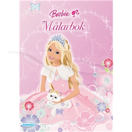 Barbie Målarbok