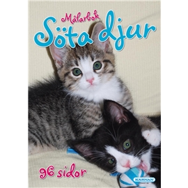 Målarbok Söta Djur