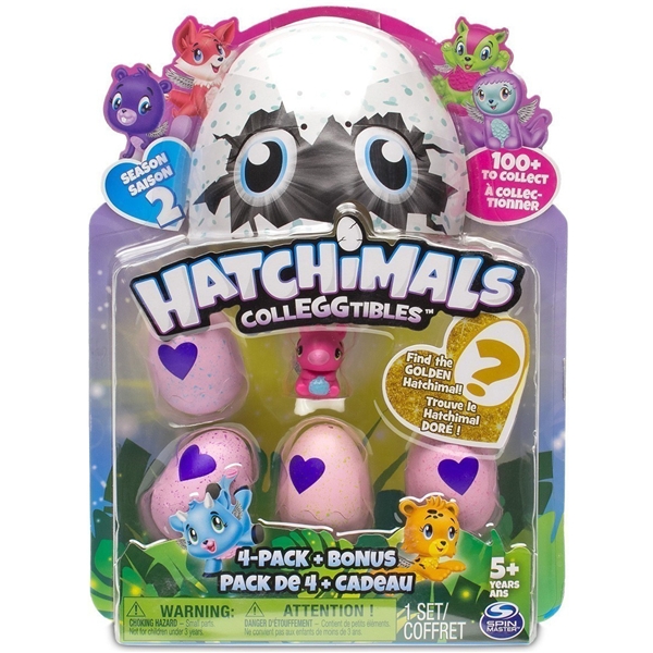 Hatchimals Colleggtibles 4-p Bonus S2