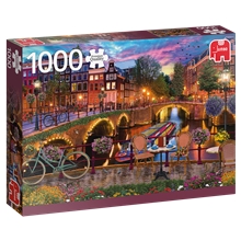 Pussel 1000 Bitar Amsterdam Canals