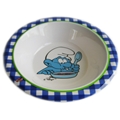 Smurfarna Djup Tallrik