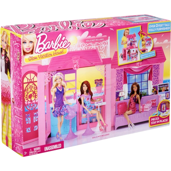 Barbie Glam Vacation House X7945 (Bild 2 av 7)