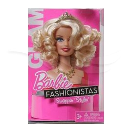 Barbie Fashionistas Swappin Style Head Glam