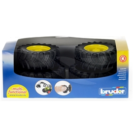 Bruder 3304 Tvillinghjul Gula