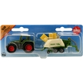 Siku 1:64 Traktor m Balpress 1628